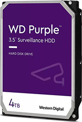 hdd western digital wd40purz purple surveillance 4tb 35 sata3 photo