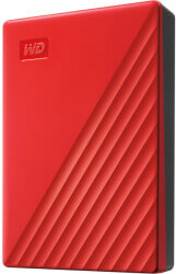 exoterikos skliros western digital wdbpkj0040brd my passport 4tb usb 30 red photo