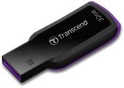 transcend ts32gjf360 jetflash 360 32gb usb20 flash drive black violet photo