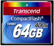 transcend ts64gcf400 64gb compact flash card ultra 400x photo
