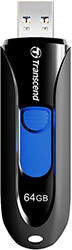 transcend jetflash 790 64gb usb 32 gen 1 31 gen 1 flash drive black ts64gjf790k photo