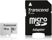 transcend 300s ts16gusd300s a 16gb micro sdhc uhs i u1 v30 a1 class 10 with adapter photo