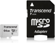 transcend 300s ts64gusd300s a 64gb micro sdxc uhs i u1 class 10 with adapter photo
