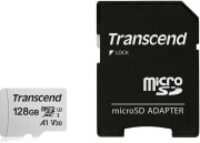transcend 300s ts128gusd300s a 128gb micro sdxc uhs i u3 v30 a1 class 10 with adapter photo
