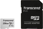 transcend 300s ts256gusd300s a 256gb micro sdxc uhs i u3 v30 a1 class 10 with adapter photo