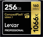 lexar lcf256crb1066 256gb professional 1066x compact flash photo