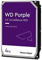 HDD WESTERN DIGITAL WD42PURZ PURPLE SURVEILLANCE 4TB 3.5''