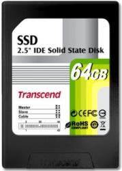 transcend ts64gssd25 m solid state 25 64gb mlc ide black photo