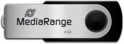 mediarange mr907 4gb usb 20 flash drive black silver photo