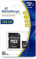 mediarange mr945 128gb micro sdxc class 10 uhs 1 with sd adapter photo mediarange mr945 128gb micro sdxc class 10 uhs 1 with sd adapter photo