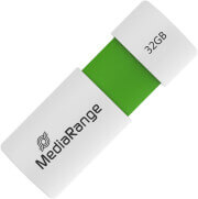 mediarange mr973 32gb usb 20 flash drive color edition green photo