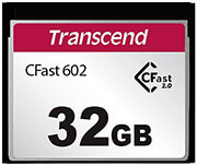 transcend ts32gcfx602 cfx602 32gb cfast 20 compact flash mlc nand photo