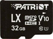 patriot psf32glx1mch lx series 32gb micro sdhc uhs 1 v10 class 10 with sd adapter photo