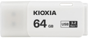 KIOXIA TRANSMEMORY HAYABUSA U301 64GB USB3.0 FLASH DRIVE WHITE