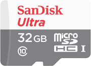 sandisk sdsqunr 032g gn3mn 32gb ultra u1 micro sdhc uhs i class 10 photo