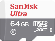 sandisk sdsqunr 064g gn6ta ultra 64gb micro sdxc uhs i class 10 sd adapter