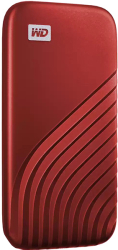 western digital my passport portable ssd 500gb red usb 32 gen1 type c photo