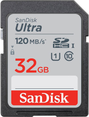 sandisk sdsdun4 032g gn6in 32gb ultra sdhc c10 u1 120mb s photo