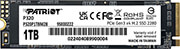 ssd patriot p320 1tb nvme pcie gen3 x4 m2 2280 p320p1tbm28 photo