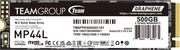 ssd teamgroup mp44l 500gb nvme m2 pcie gen4 x4 tm8fpk500g0c101