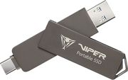 patriot viper pvp30 1tb portable ssd usb 32 gen2 type a type c pvp301tb28udg photo