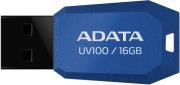 adata dashdrive uv100 16gb usb20 flash drive blue photo