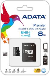 adata 8gb micro secure digital high capacity with adapter uhs i class 10 photo