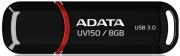 adata dashdrive uv150 8gb usb30 flash drive black photo