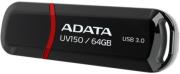 adata auv150 64g rbk dashdrive uv150 64gb usb 32 flash drive black photo