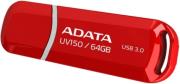adata auv150 64g rrd dashdrive uv150 64gb usb 32 flash drive red photo