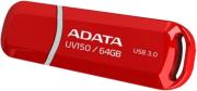 adata auv150 64g rrd dashdrive uv150 64gb usb 32 flash drive red photo