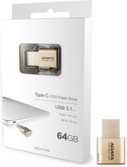 adata uc350 64gb usb 31 type a type c flash drive photo