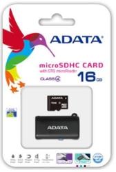 adata premier 16gb micro sdhc uhs i class 10 retail with otg micro reader photo