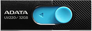 adata auv220 32g rbkbl uv220 32gb usb 20 flash drive black blue photo