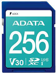 adata asdx256gui3v30s r premier pro sdxc 256gb uhs i u3 v30s class 10 retail photo