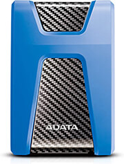 exoterikos skliros adata dashdrive durable hd650 1tb usb 31 blue color box photo