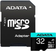 adata ausdh32gui3v30sa2 ra1 premier pro 32gb micro sdhc uhs i v30 class 10 with adapter photo