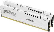 ram kingston fury beast white 32gb 2x16gb ddr5 6000mt s cl36 amd expo duak kit kf560c36bwe2k2 32 photo