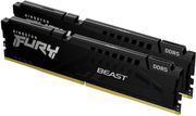 ram kingston fury beast black 128gb 2x64gb ddr5 5600mt s cl40 intel amd dual kit kf556c40bbk2 128 photo