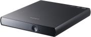 sony optiarc drx s90u slim external dvd rewritable drive black photo