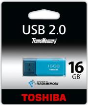 toshiba transmemory hayabusa 16gb usb20 flash drive aqua photo
