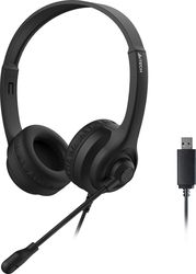 a4tech hu 8 usb stereo headset black