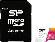 silicon power elite 64gb micro sdxc u1 v10 a1 sd adapter sp064gbstxbv1v20sp