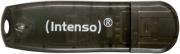 intenso 3502470 rainbow line 16gb usb20 flash memory black photo