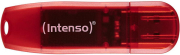intenso 3502491 rainbow line 128gb usb20 flash memory red photo