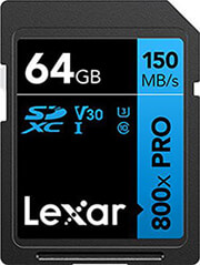 lexar high performance 800x pro 64gb sdxc uhs i c10 u3 v30 blue series lsd0800p064g bnnng photo