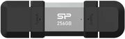 silicon power mobile c51 256gb dual usb 32 type a type c flash drive sp256gbuc3c51v1s