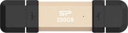 silicon power ds72 250gb nvme portable ssd usb 32 gen 2 type a type c gold sp250gbuc3s72vpg photo silicon power ds72 250gb nvme portable ssd usb 32 gen 2 type a type c gold sp250gbuc3s72vpg photo