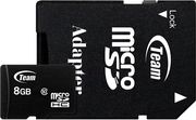 teamgroup tusdh8gcl1003 memory card series 8gb micro sdhc class 10 with adapter photo
