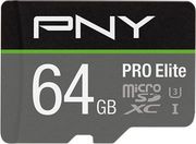 pny apro elite 64gb micro sdxc class 10 u3 v30 flash memory card psdu64gv31100pro ge photo